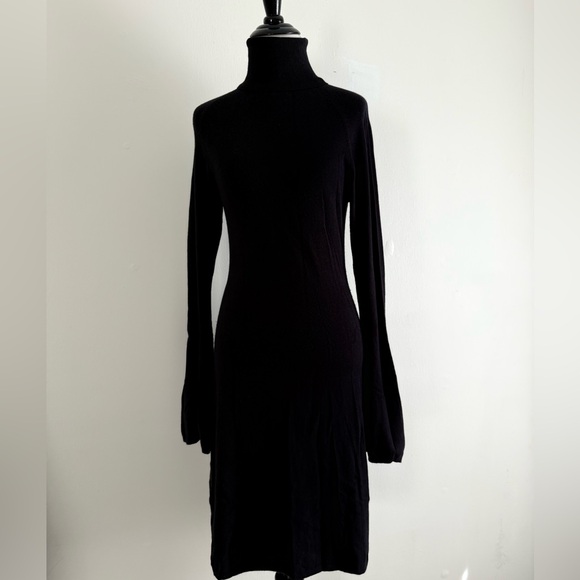 BCBG Max Azria Black Sweater Dress - Picture 1 of 6